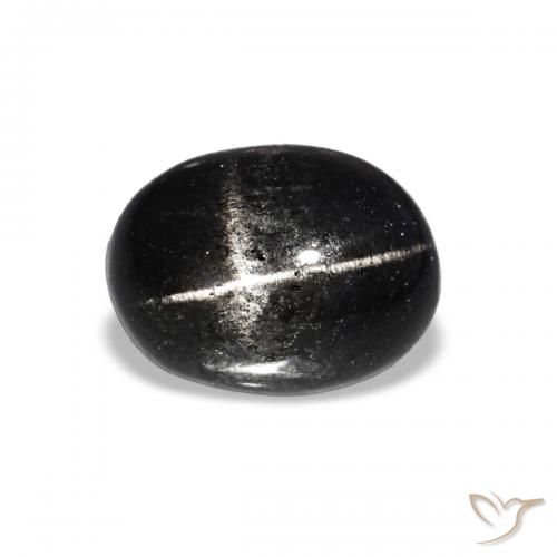 1.56ct Nero Stella Diopside Pietre preziose, Ovale, Opaco