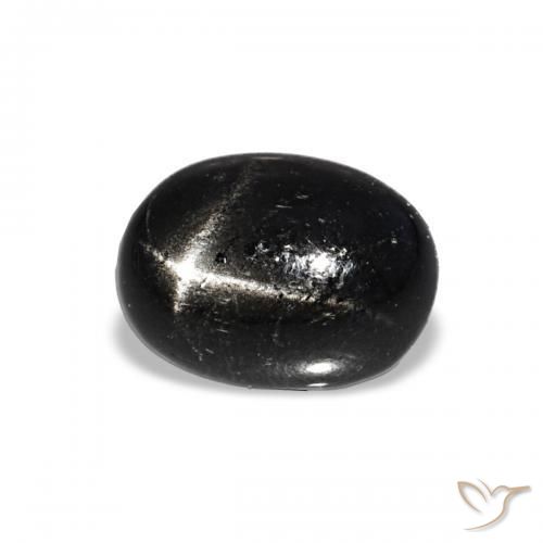 Stella Diopside Nero naturale da 1.74 ct, Ovale, Trasparente