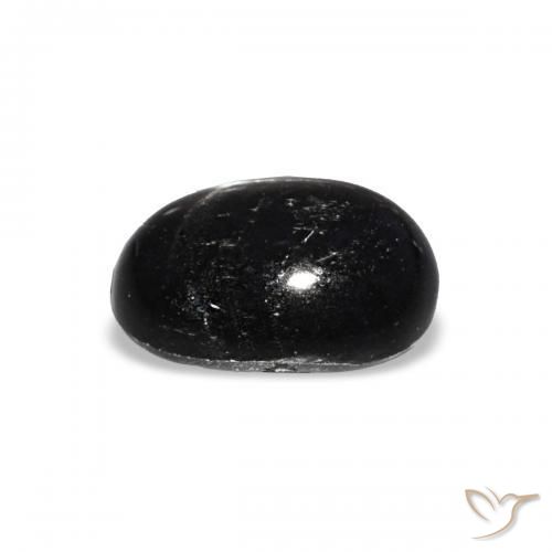 Stella Diopside Nero naturale da 1.74 ct, Ovale, Trasparente