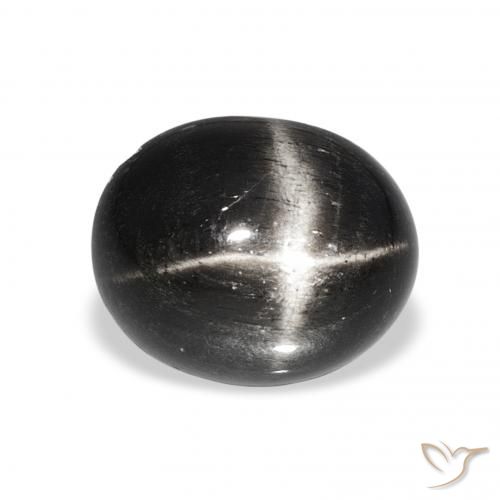 6.01ct Nero Stella Diopside, Ovale, Opaco