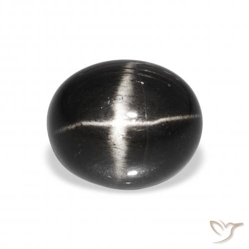 6.98ct Nero Stella Diopside, Ovale, Opaco