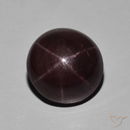 10.78ct Naturale Rosso scuro Granato stellato, Ovale, Opaco