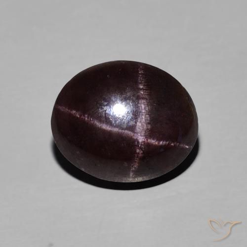 5.73ct Naturale Rosso mogano Granato stellato, Ovale, Opaco