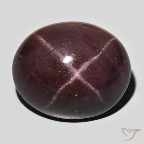 64.74ct Naturale Rosso mogano Granato stellato, Ovale, Opaco