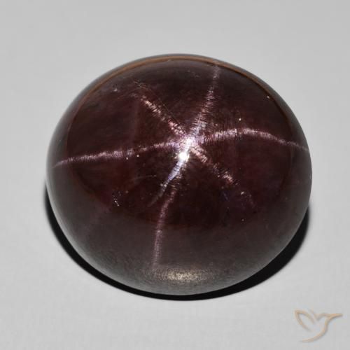 51.55ct Naturale Rosso mogano Granato stellato, Ovale, Opaco