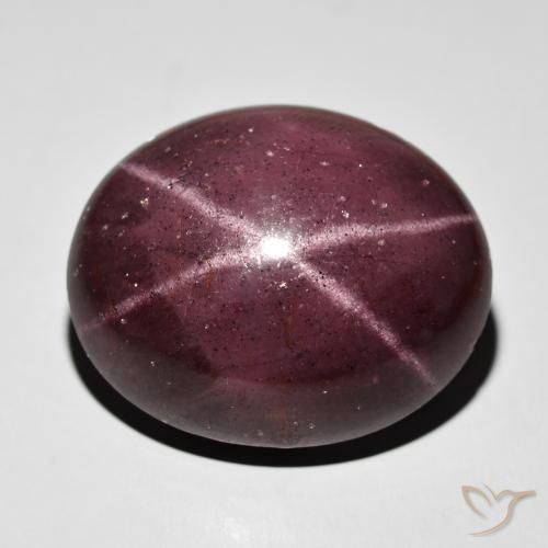 64.50ct Naturale Rosso mogano Granato stellato, Ovale, Opaco