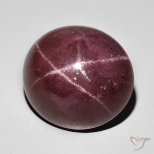 Granato stellato Rosso mogano naturale da 77.87 ct, Ovale, Opaco
