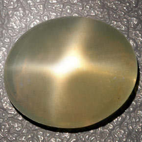 Pietra di luna stellata Color crema naturale da 10.27 ct, Trasparente, Trasparente/Traslucido