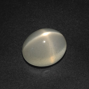 Pietra di luna stellata Color crema naturale da 12.51 ct, Trasparente, Trasparente/Traslucido