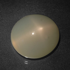 Pietra di luna stellata Color crema naturale da 20.86 ct, Trasparente, Trasparente/Traslucido