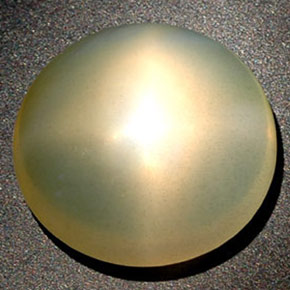 Pietra di luna stellata Arancione Crema naturale da 14.98 ct, Trasparente, Trasparente/Traslucido