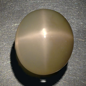 Pietra di luna stellata naturale crema da 34,77 ct, trasparente, trasparente/traslucido
