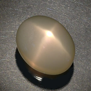 Pietra di luna stellata Color crema naturale da 29.22 ct, Trasparente, Trasparente/Traslucido