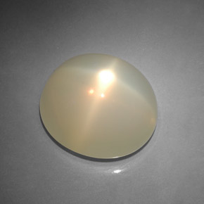 Pietra di luna stellata Color crema naturale da 23.64 ct, Trasparente, Trasparente/Traslucido