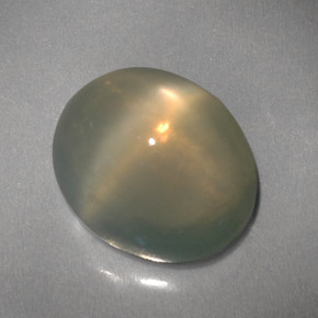 Pietra di luna stellata Color crema naturale da 4.82 ct, Trasparente, Trasparente/Traslucido