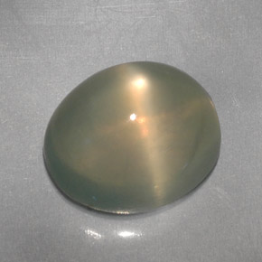 Pietra di luna stellata Color crema naturale da 4.82 ct, Trasparente, Trasparente/Traslucido