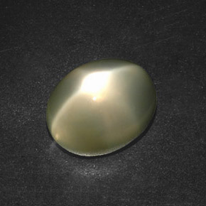 Pietra di luna stellata naturale crema da 12,94 ct, trasparente, trasparente/traslucido