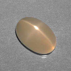 Pietra di luna stellata Color crema naturale da 8.26 ct, Trasparente, Trasparente/Traslucido