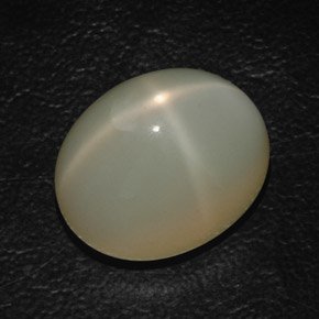 Pietra di luna stellata Verde naturale da 20.76 ct, Trasparente, Trasparente/Traslucido
