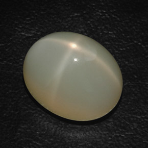 Pietra di luna stellata Verde naturale da 20.76 ct, Trasparente, Trasparente/Traslucido