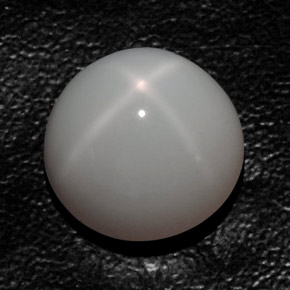 Pietra di luna stellata naturale bianco da 14,83 ct, trasparente, trasparente/traslucido