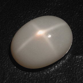 Pietra di luna stellata Bianco latteo naturale da 17.21 ct, Trasparente, Trasparente/Traslucido