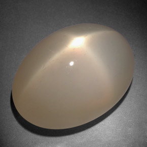 Pietra di luna stellata Color crema naturale da 28.08 ct, Trasparente, Trasparente/Traslucido