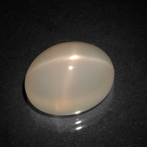Pietra di luna stellata naturale arancione da 8,79 ct, trasparente, trasparente/traslucido