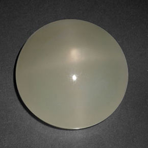 Pietra di luna stellata Color crema naturale da 10.42 ct, Trasparente, Trasparente/Traslucido