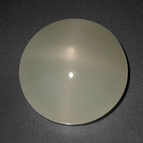 Pietra di luna stellata Color crema naturale da 10.42 ct, Trasparente, Trasparente/Traslucido