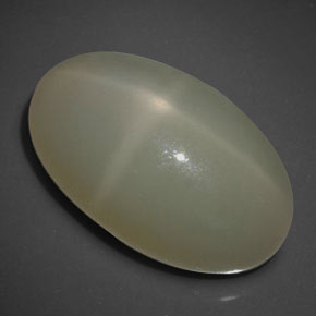 Pietra di luna stellata naturale crema da 23,22 ct, trasparente, trasparente/traslucido