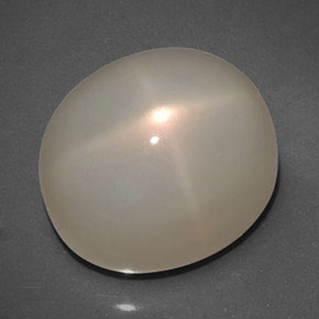 Pietra di luna stellata naturale arancione da 26,20 ct, trasparente, trasparente/traslucido