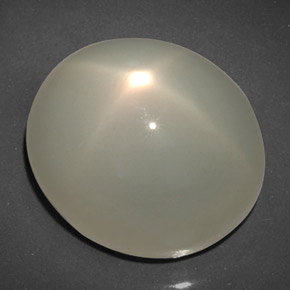 Pietra di luna stellata Verde naturale da 32.76 ct, Trasparente, Trasparente/Traslucido