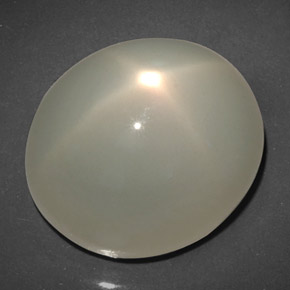 Pietra di luna stellata Verde naturale da 32.76 ct, Trasparente, Trasparente/Traslucido