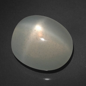 Pietra di luna stellata Bianco latteo naturale da 10.54 ct, Trasparente, Trasparente/Traslucido