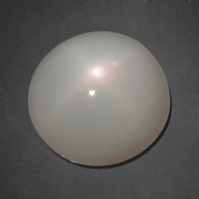 Pietra di luna stellata Bianco latteo naturale da 10.98 ct, Trasparente, Trasparente/Traslucido