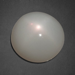 Pietra di luna stellata Bianco latteo naturale da 10.98 ct, Trasparente, Trasparente/Traslucido