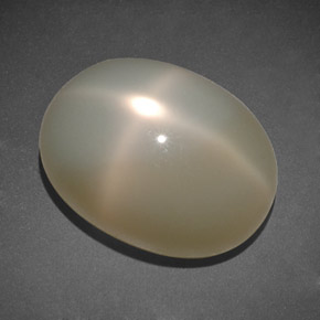 Pietra di luna stellata Bianco latteo naturale da 13.07 ct, Trasparente, Trasparente/Traslucido