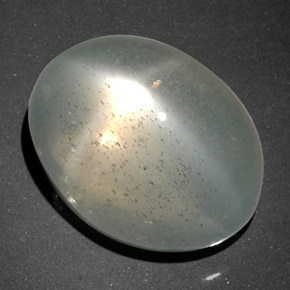 Pietra di luna stellata Bianco latteo naturale da 12.72 ct, Trasparente, Trasparente/Traslucido