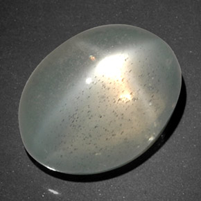 Pietra di luna stellata Bianco latteo naturale da 12.72 ct, Trasparente, Trasparente/Traslucido