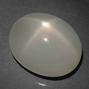 Pietra di luna stellata Color crema naturale da 18.58 ct, Trasparente, Trasparente/Traslucido
