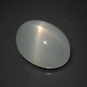 Pietra di luna stellata Bianco naturale da 7.07 ct, Trasparente, Trasparente/Traslucido
