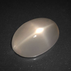 Pietra di luna stellata Arancione chiaro naturale da 6.14 ct, Trasparente, Trasparente/Traslucido