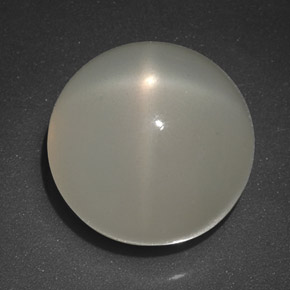 Pietra di luna stellata Bianco latteo naturale da 11.21 ct, Trasparente, Trasparente/Traslucido