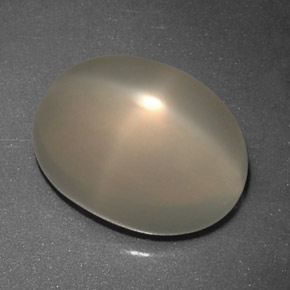 Pietra di luna stellata Arancione Crema naturale da 5.56 ct, Trasparente, Trasparente/Traslucido