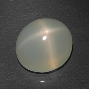 Pietra di luna stellata naturale crema da 16,17 ct, trasparente, trasparente/traslucido
