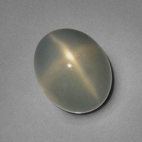 Pietra di luna stellata Color crema naturale da 12.51 ct, Trasparente, Trasparente/Traslucido