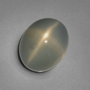 Pietra di luna stellata Color crema naturale da 12.51 ct, Trasparente, Trasparente/Traslucido