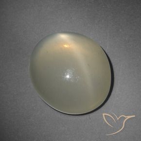 Pietra di luna stellata Giallo chiaro naturale da 10.38 ct, Ovale, Traslucido