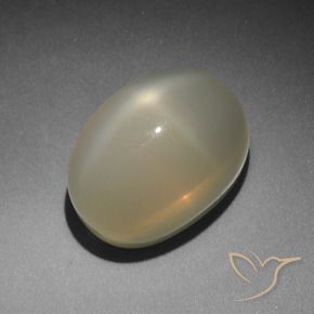 Pietra di luna stellata Marrone Molto Chiaro naturale da 11.49 ct, Ovale, Traslucido